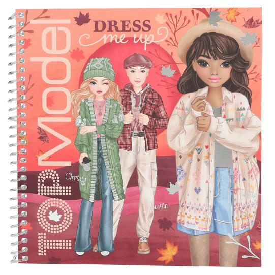 Livro de autocolantes Dress Me Up Cosy