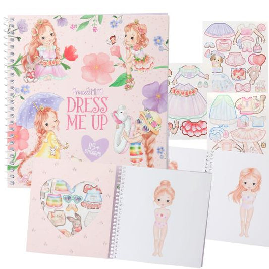 Livro de adesivos da Princesa Mimi - Dress Me Up