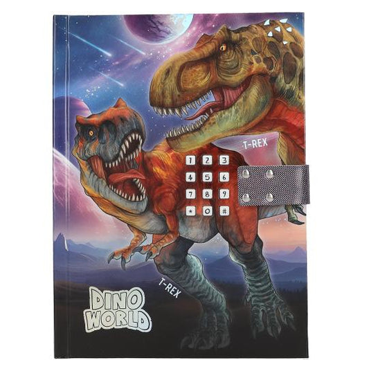 Diário do Mundo Dino com Código e Som