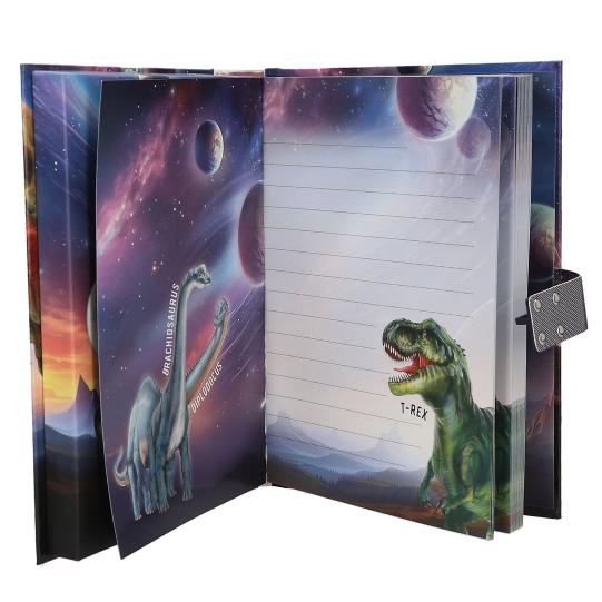 Diário do Mundo Dino com Código e Som
