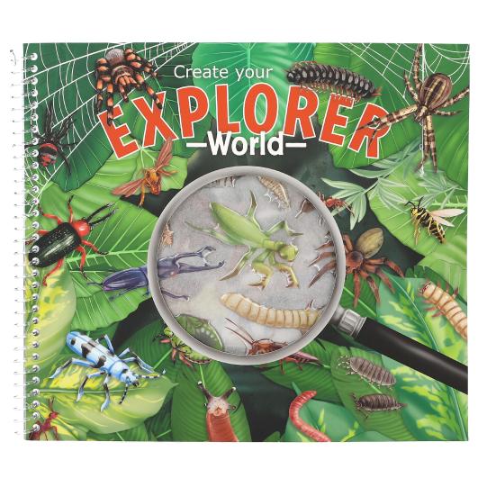 Explorer Stickerworld com Adesivos em Relevo