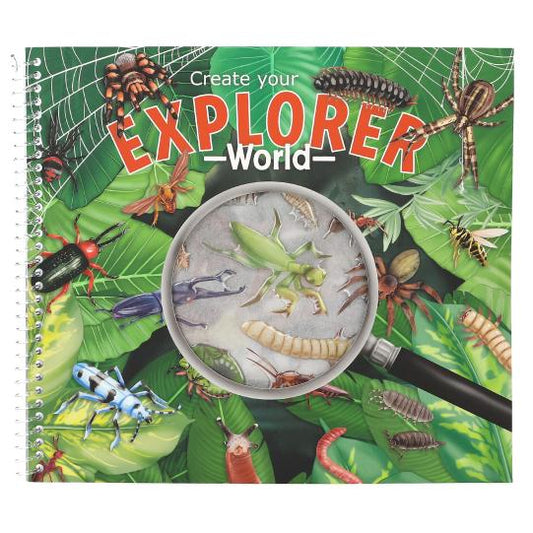 Explorer Stickerworld com Adesivos em Relevo