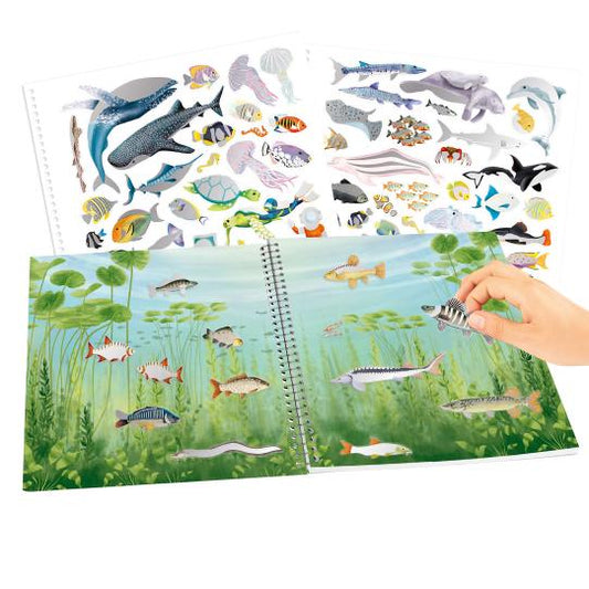 Livro de Stickers Ocean Life