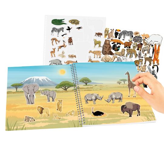 Livro de Autocolantes TOPModel – Selva
