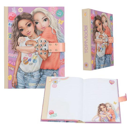 Diário TOPModel com código e som GIRL POWER