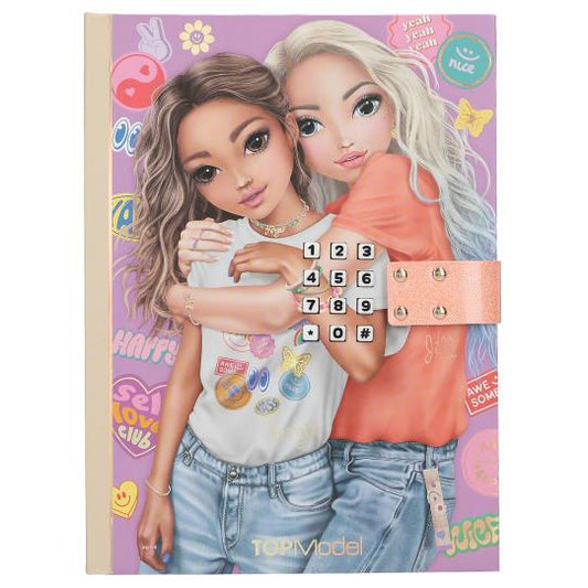 Diário TOPModel com código e som GIRL POWER