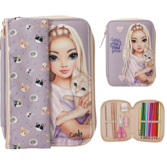 Estojo TOPModel Basic Duo Cat KITTY and DOGGY