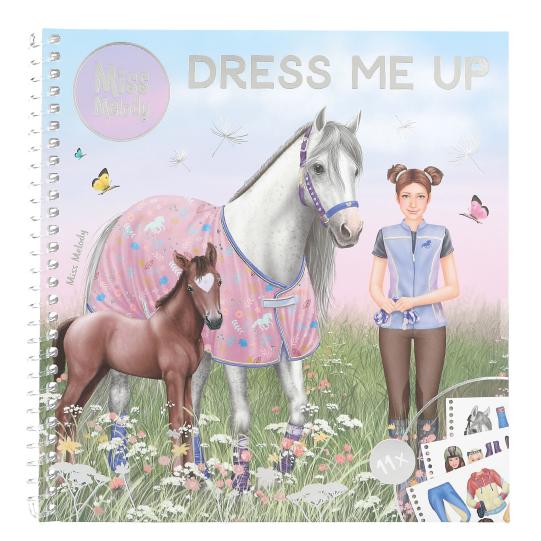 Livro de Autocolantes TOPModel Dress Me Up – Cavalos