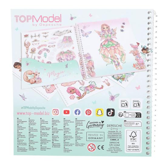 Livro de Autocolantes TOPModel Dress Me Up – Fantasia