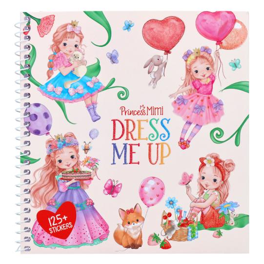 Livro Autocolantes Princess Mimi Dress Me Up