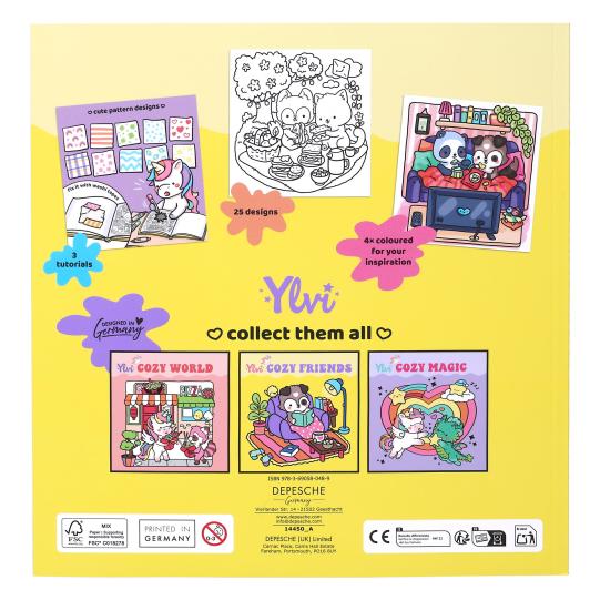Livro de Colorir - Ylvi COZY Friends