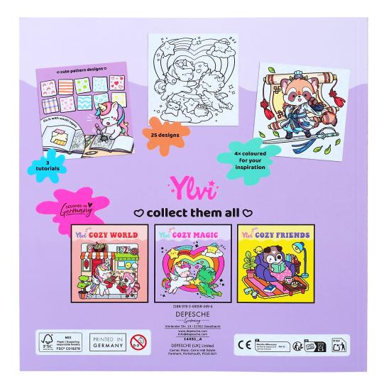 Livro de Colorir Mágico Ylvi COZY