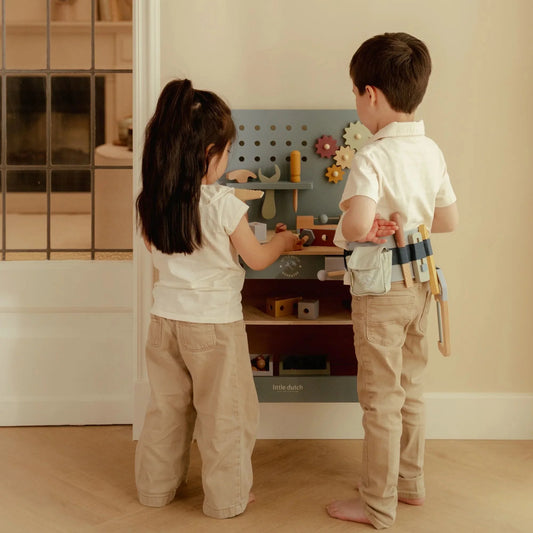 Bancada de Ferramentas Little Dutch - Azul