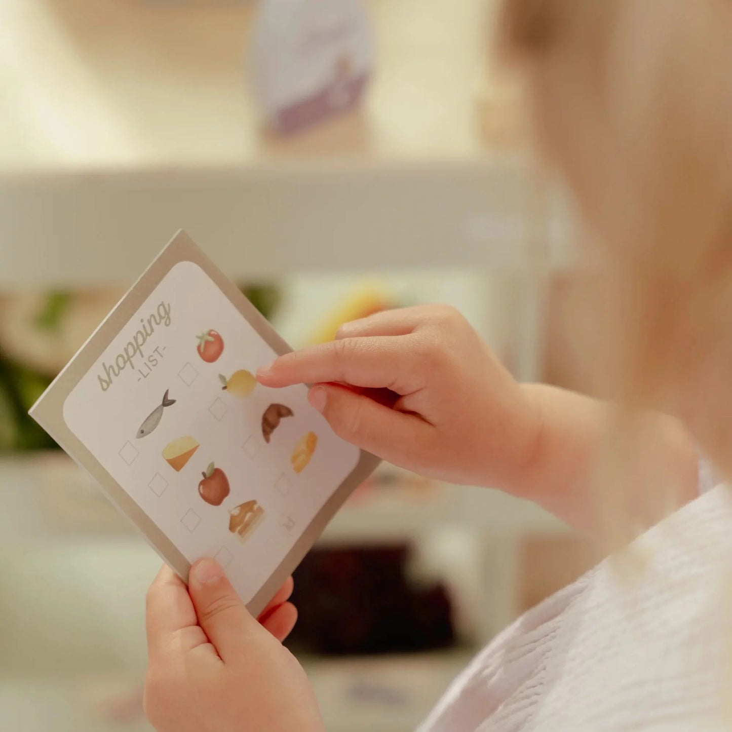 Carrinho de compras em madeira Verde - Little Dutch