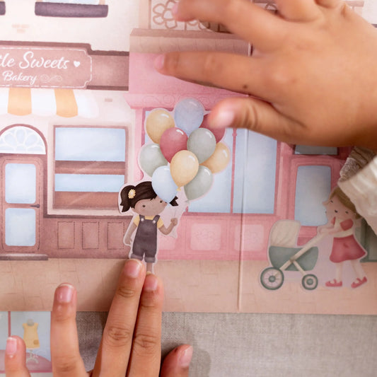 Livro de Autocolantes – Rosa´s Shopping