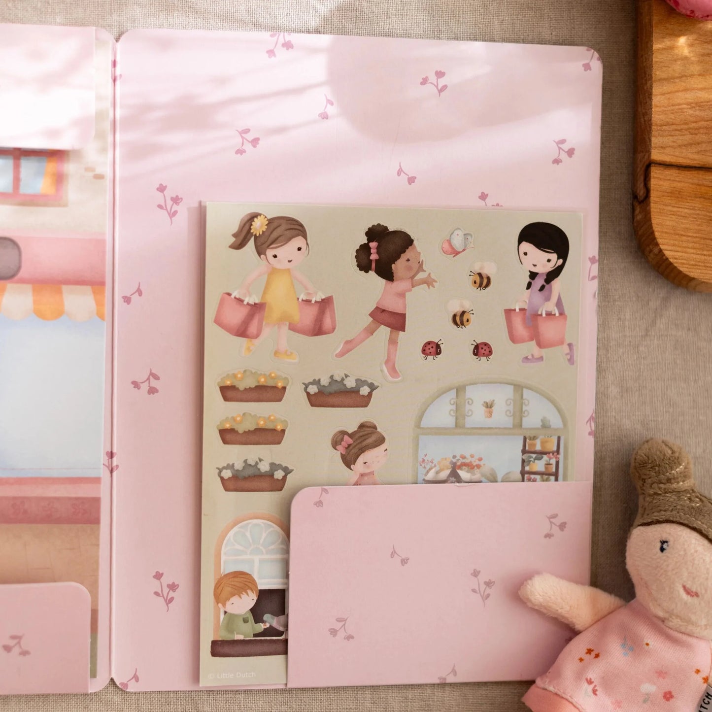 Livro de Autocolantes – Rosa´s Shopping