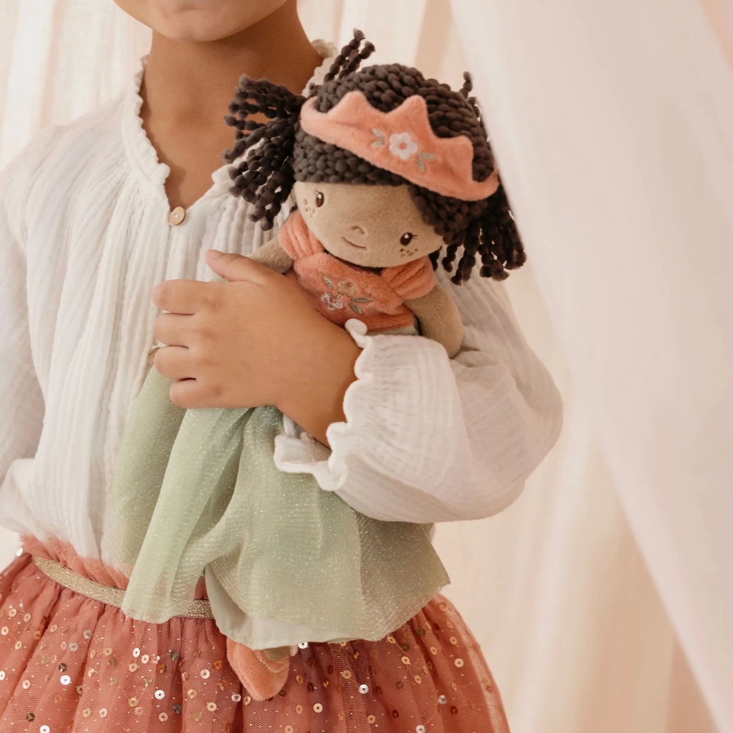 Boneca de Pano 35cm - Princesa Evi