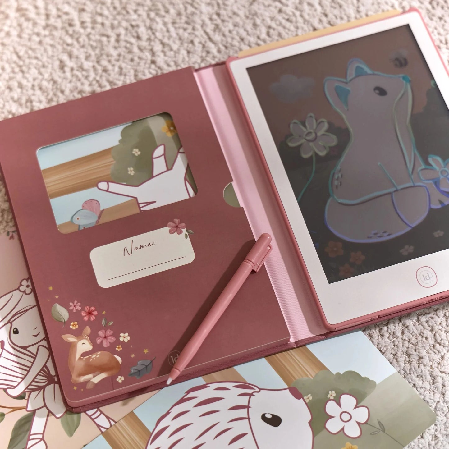 Tablet de desenho - Rosa Little Dutch