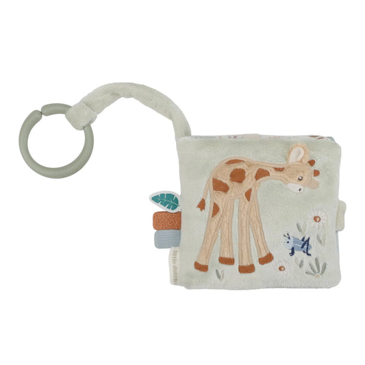 Livro de tecido para carrinho - Animais