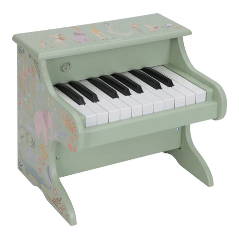 Piano de madeira - Safari Friends Verde