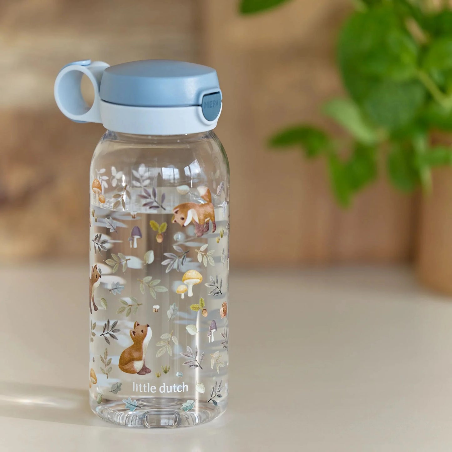 Garrafa de Plástico 600ml - Azul