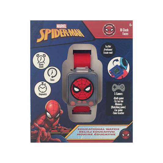 RELOGIO DIGITAL EDUCATIVO SPIDERMAN