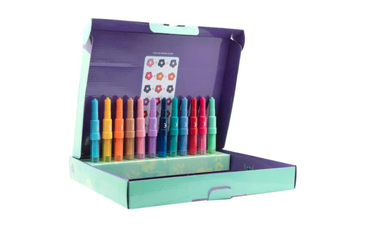 Kit colorir c/canetas spray - Stitch
