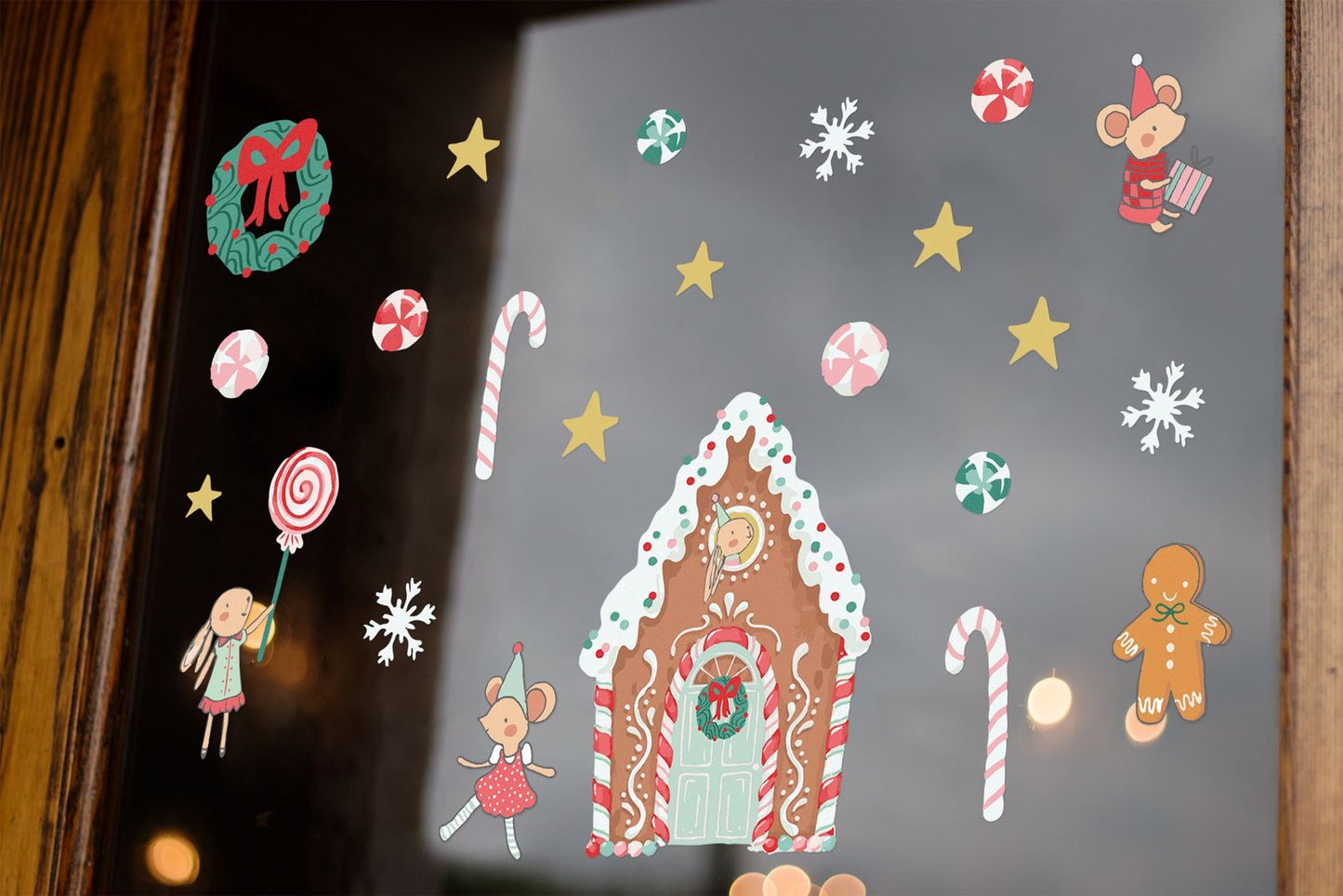 Wallstickers de Natal - adesivos de parede