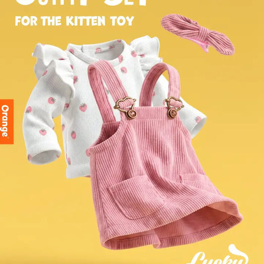 Roupa para Lucky Kitty - Vintage Rose