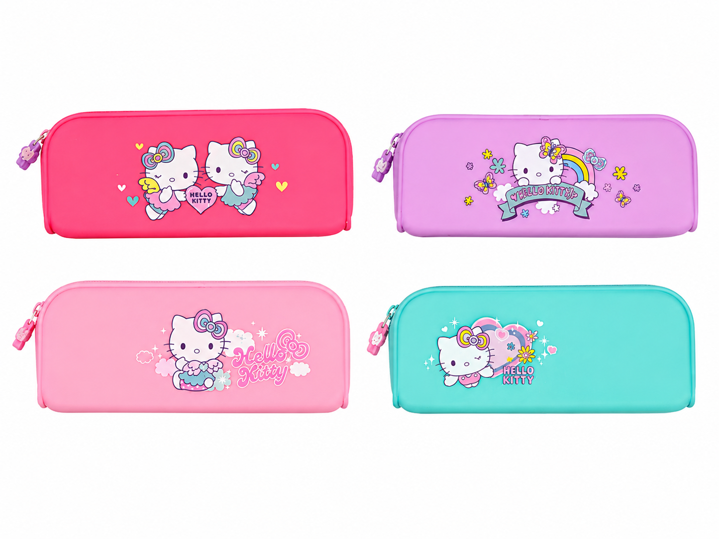 Estojo em Silicone - Hello Kitty