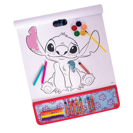 Bloco de Colorir gigante 5 EM 1 - Lilo & Stitch