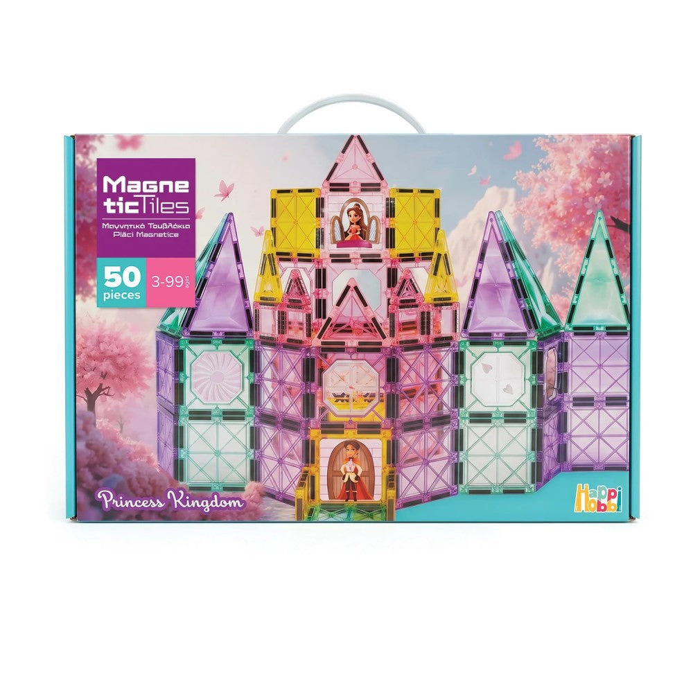 Blocos Magnéticos 50pçs - Castelo Mágico