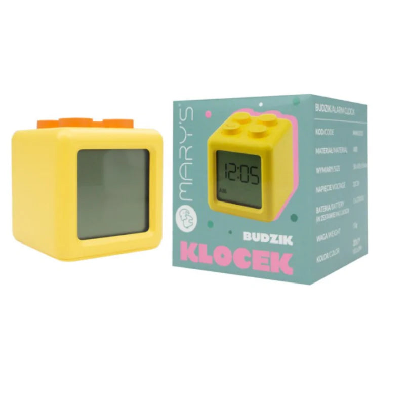 Despertador Cubo Amarelo