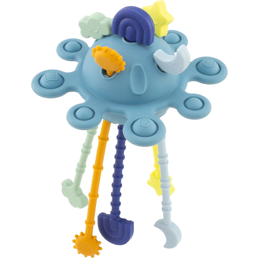 Brinquedo Sensorial de Silicone - Lua Azul