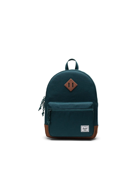 Mochila Escolar 26 L / Herschel Heritage  - Dark Sea/Saddle Brown