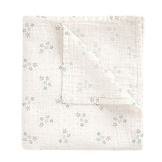 Musselina Bambu - Stars Azul