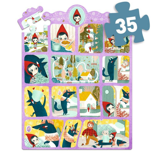 Capuchinho Vermelho - Puzzle 35 Peças