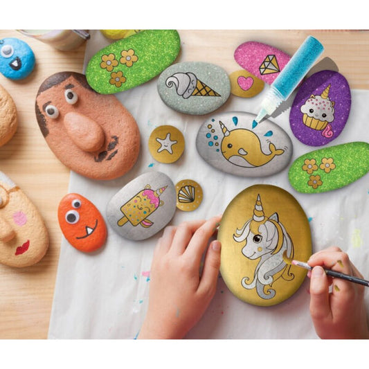 Pintar com Pedras - Unicornio Glitter