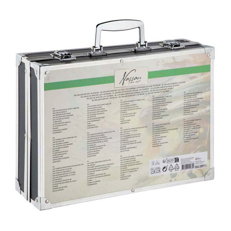 Mala de pintura 132pcs