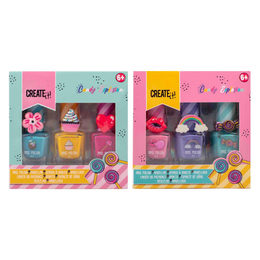 Create it! Set de 3 Verniz Candy