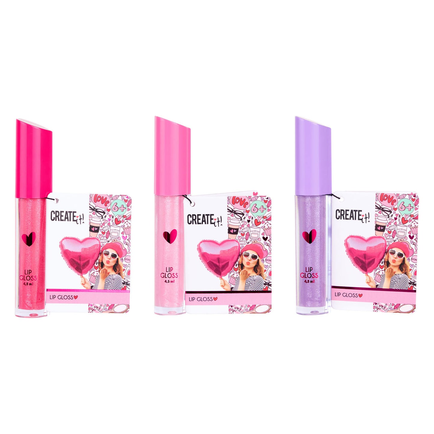 Create It! Heart Lip Gloss