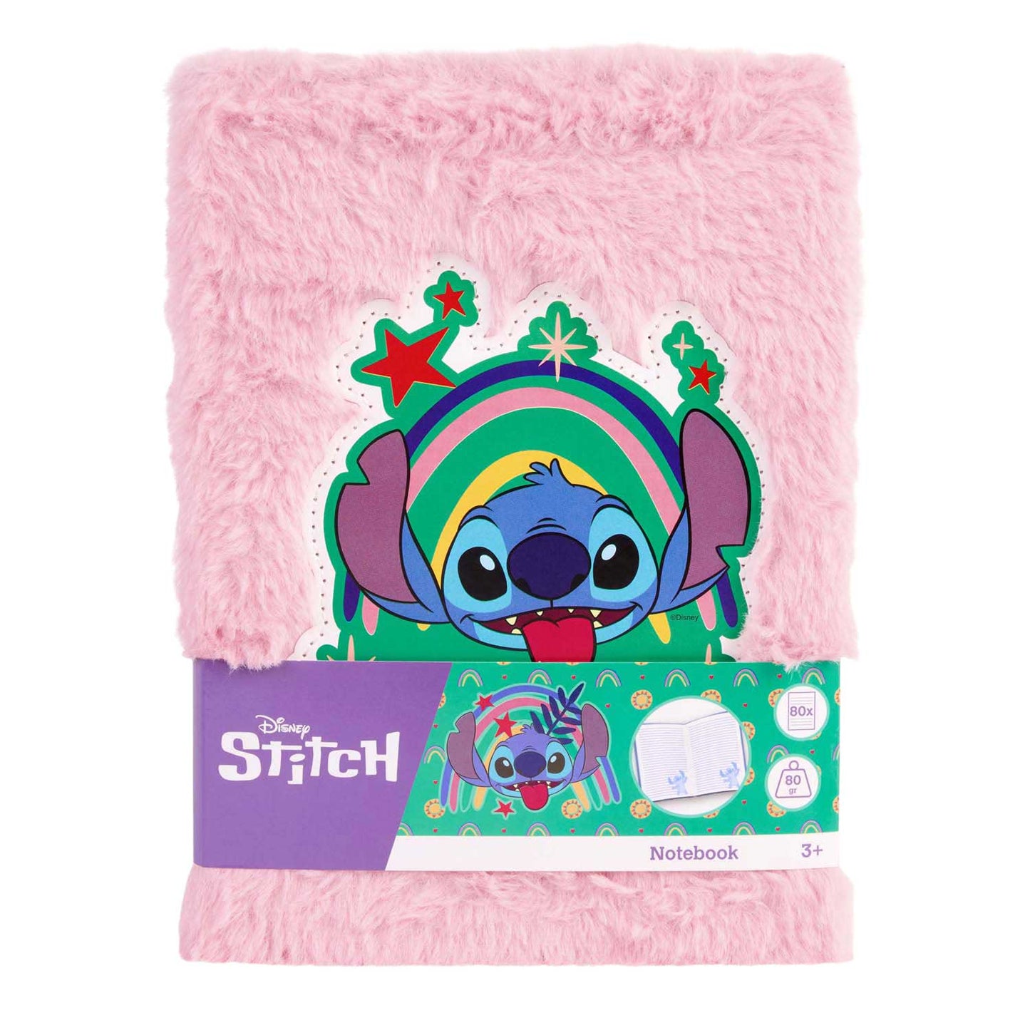 Caderno de Peluche - Stitch