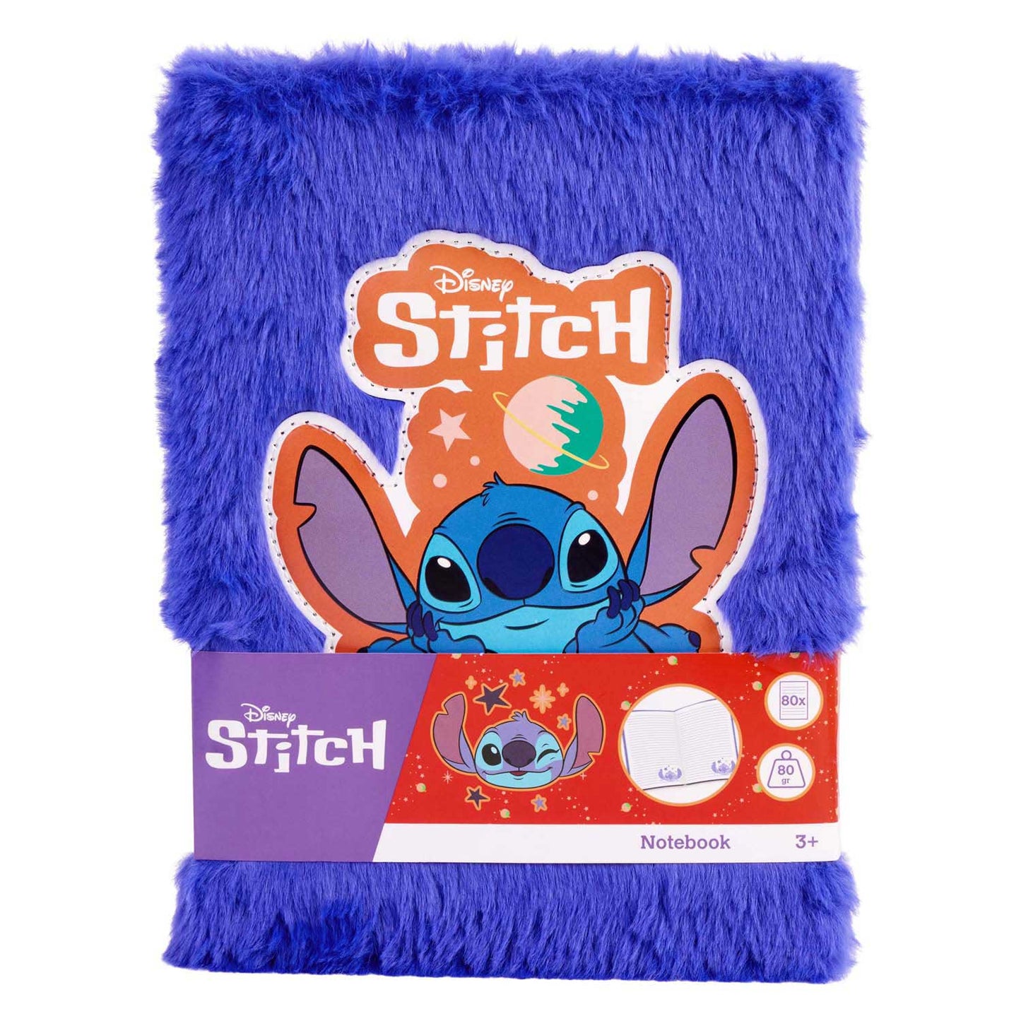Caderno de Peluche - Stitch