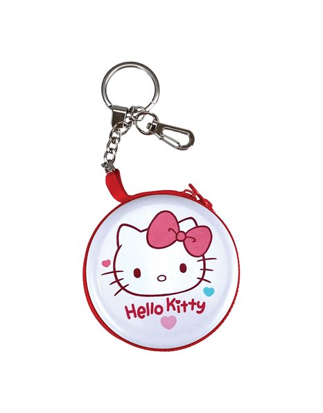 Porta-chaves e mini carteira - Hello Kitty