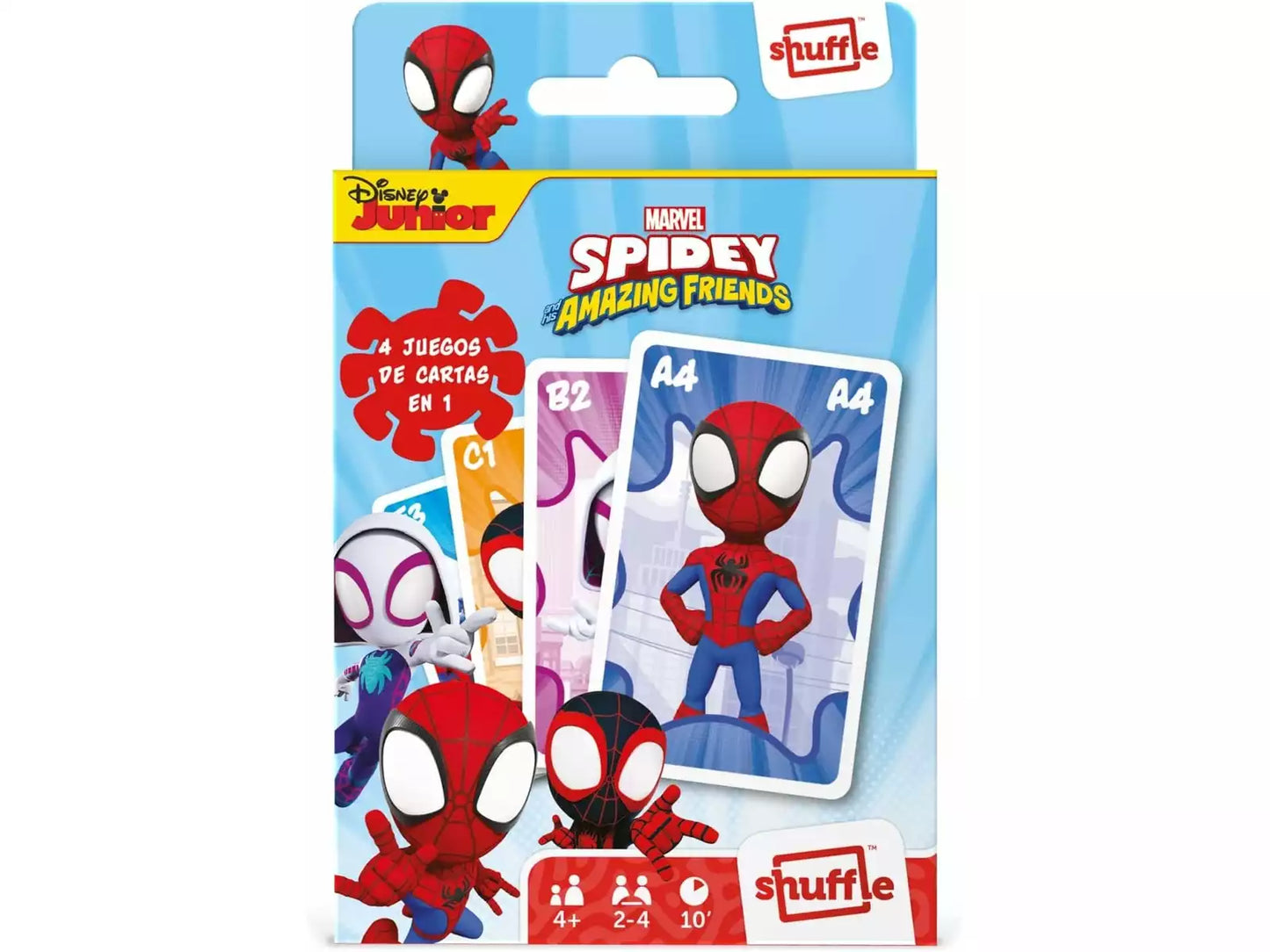 Jogo Cartas 4 em 1 - Spidey