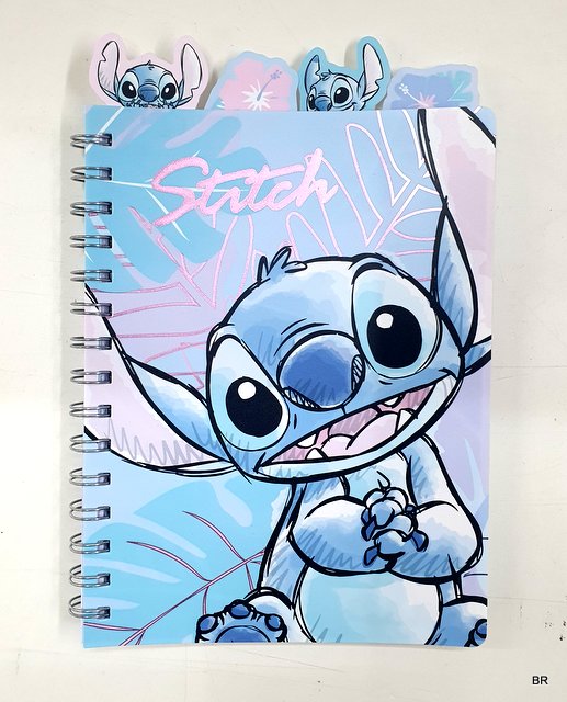 Caderno A5 C/Argolas Stitch