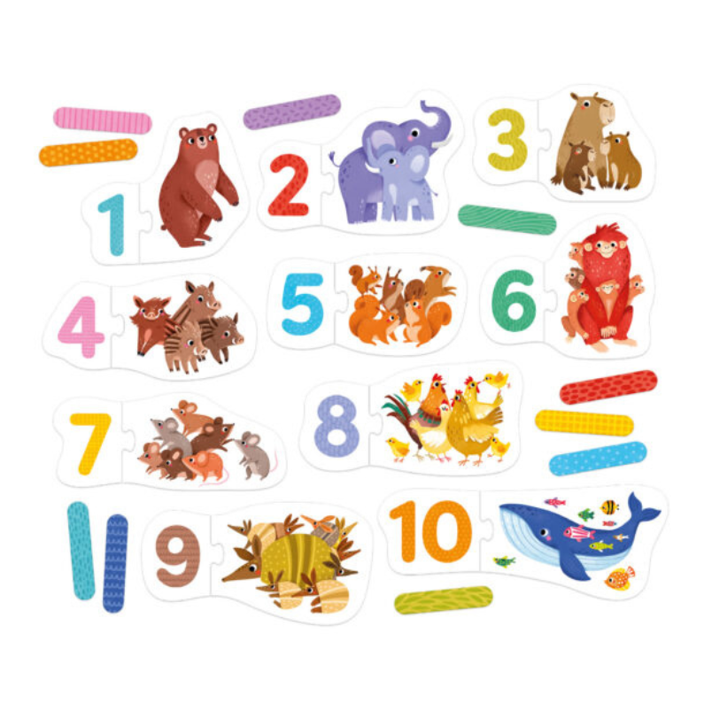 Puzzle + Números