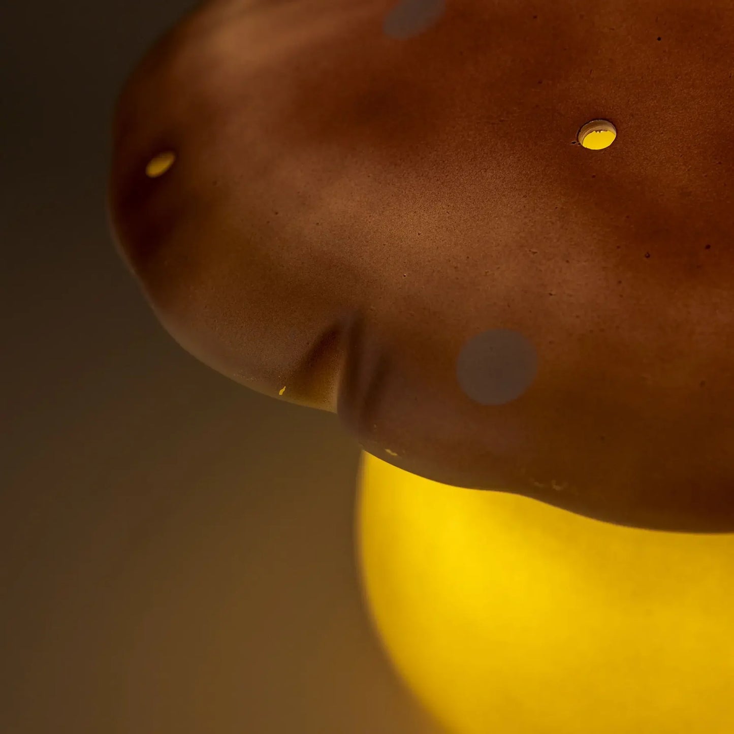 Lámpara seta mediana lavanda