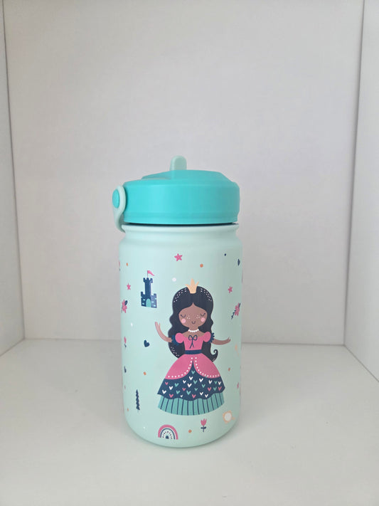 Garrafa Termica 330ml - Princesas Menta