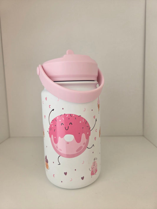 Garrafa Termica 330ml - Doces Rosa